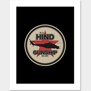 MI-24 Hind Patch Posters and Art